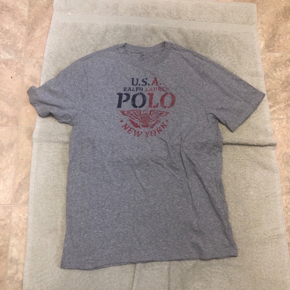 Polo by Ralph Lauren Heather Gray T-Shirt